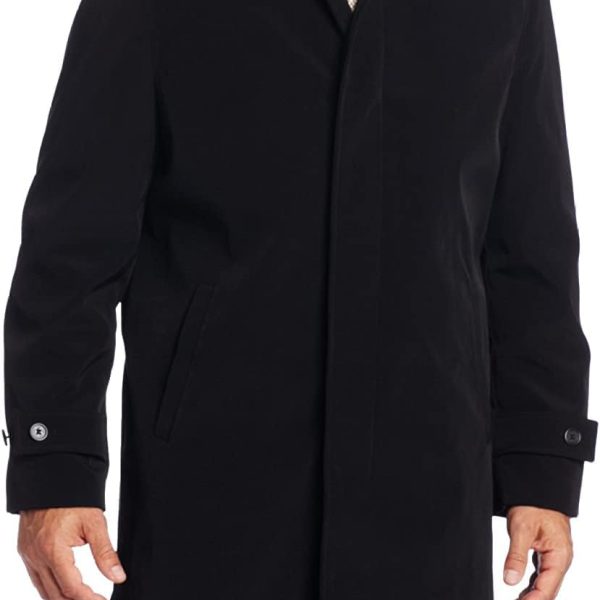 Men's long trench coat