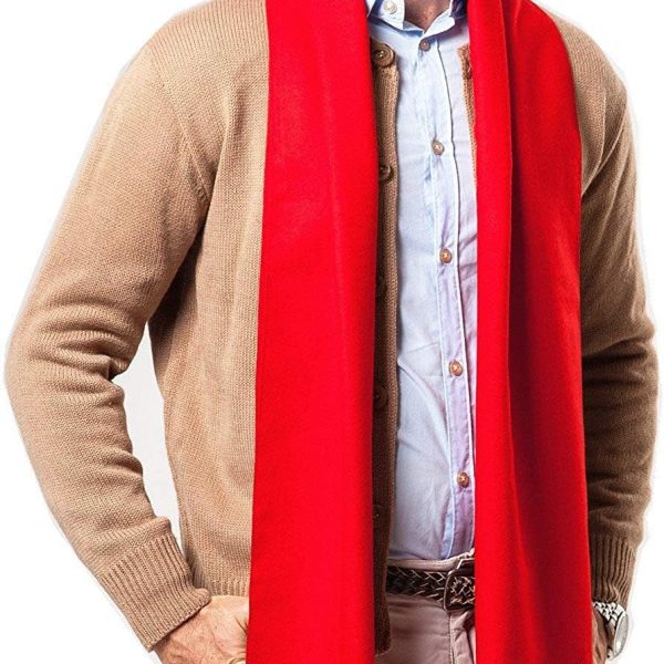 Men's Fashion Scarves for Winter Cashmere Feel Scarf for Men 70.8 * 11.8 IN
