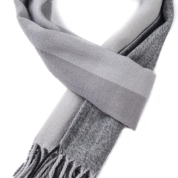 Men's Plaid Scarf Softer Than Cashmere Scarves Winter Shawl