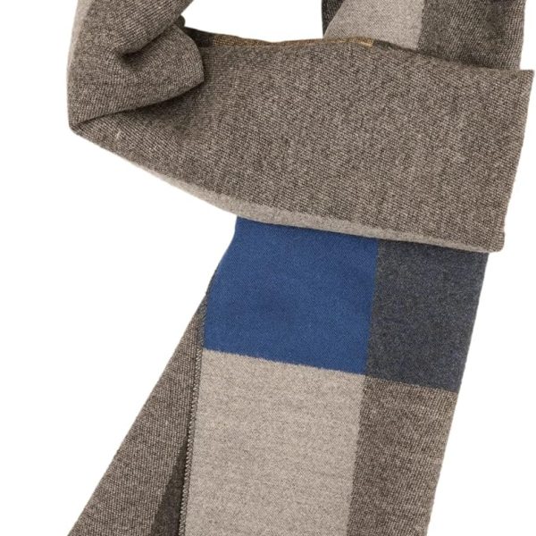 Men's Luxuriously Soft & Warm Elegant Plaid Premium Cashmere Feel Thermal Scarves Scarf For Winter Autumn